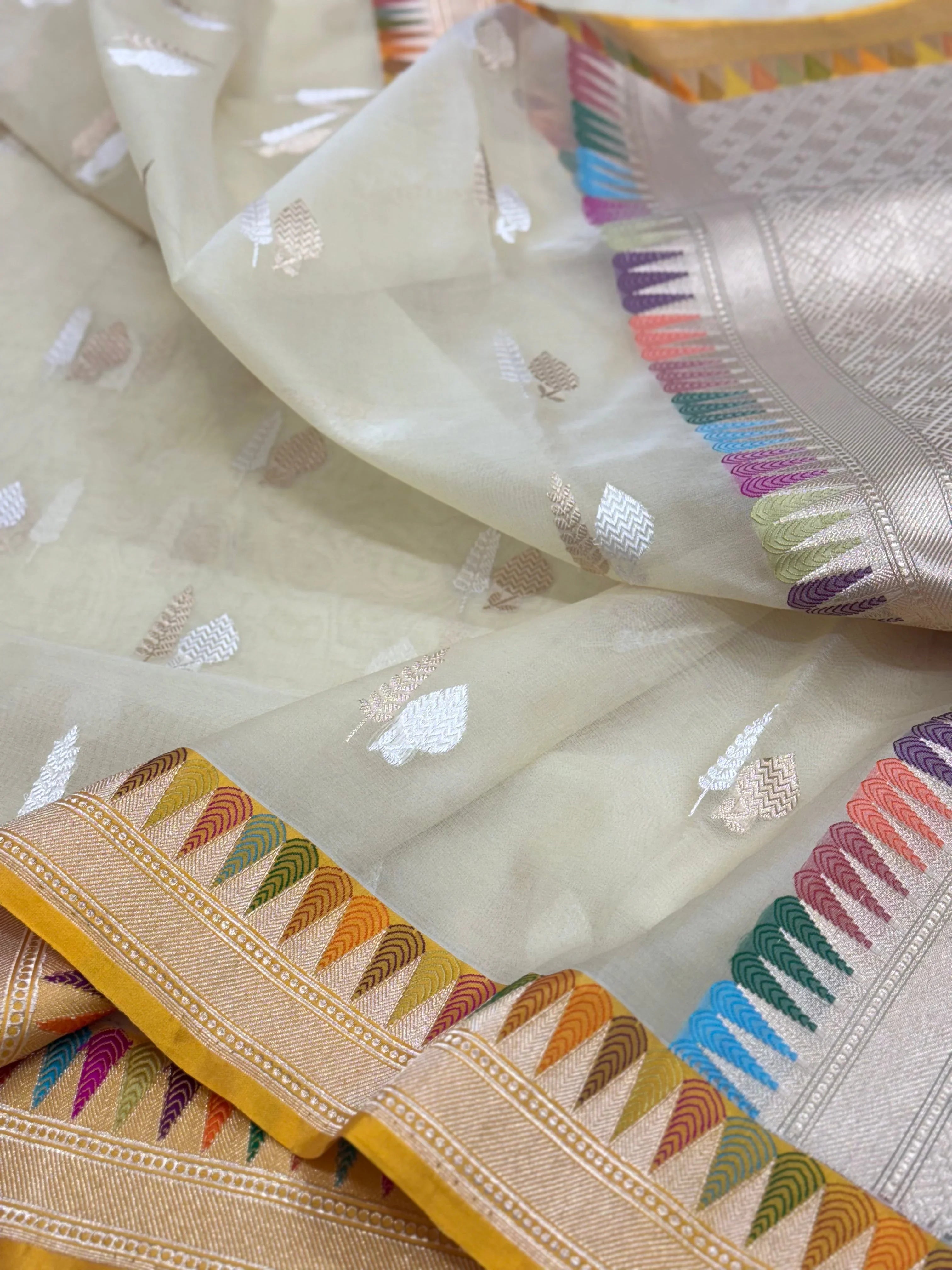 PURE KORA SILK SAREES