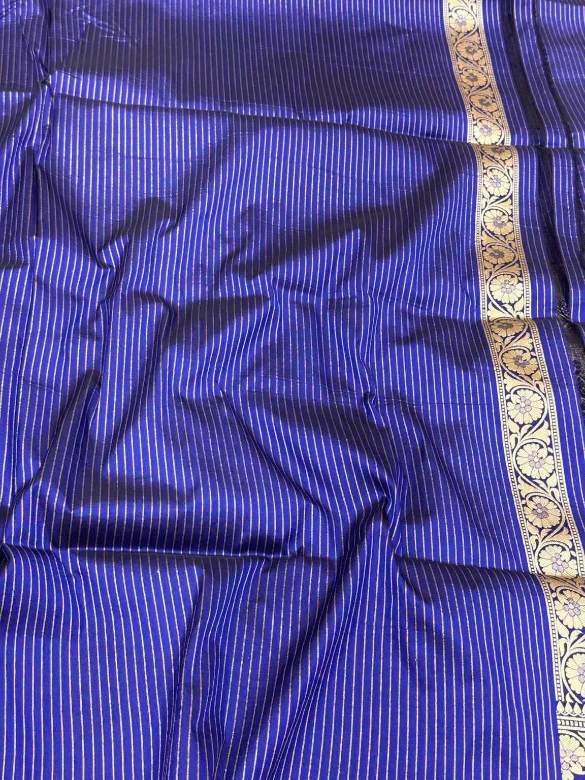 Rani Pink Handloom Pure Mulberry Katan Silk Banarasi Saree
