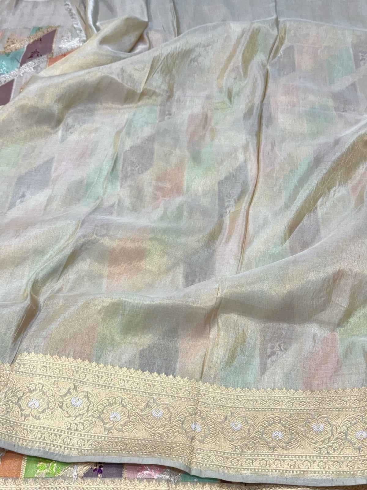 Black Pure Katan Silk Handwoven Banarasi Saree