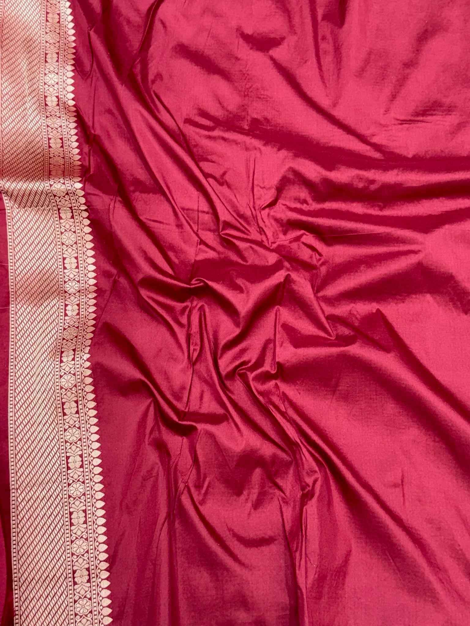 Mint Green Pure Mulberry Silk & Pure Katan Silk Handloom Banarasi Saree - Rangkaat