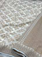 Red Blended Silk Lightweight Cotton Saree