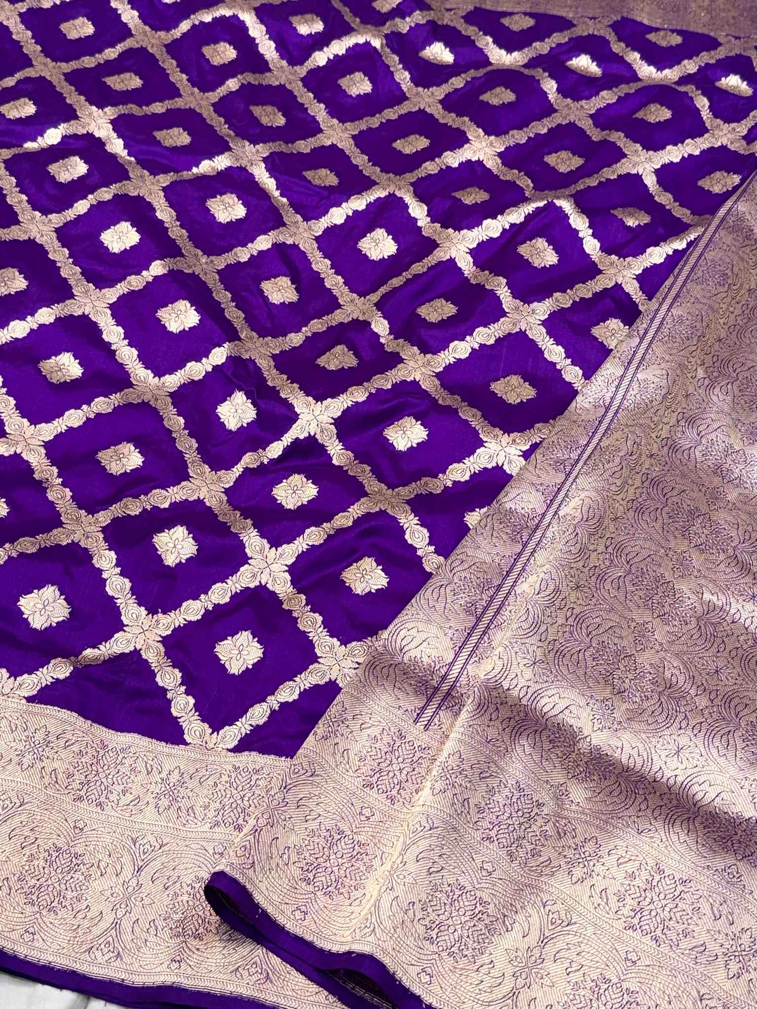 Red Pure Silk Handwoven Banarasi Saree