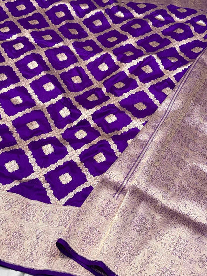 Red Pure Silk Handwoven Banarasi Saree