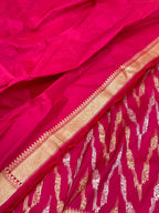 Pink Pure Katan Silk Banarasi Handwoven Saree