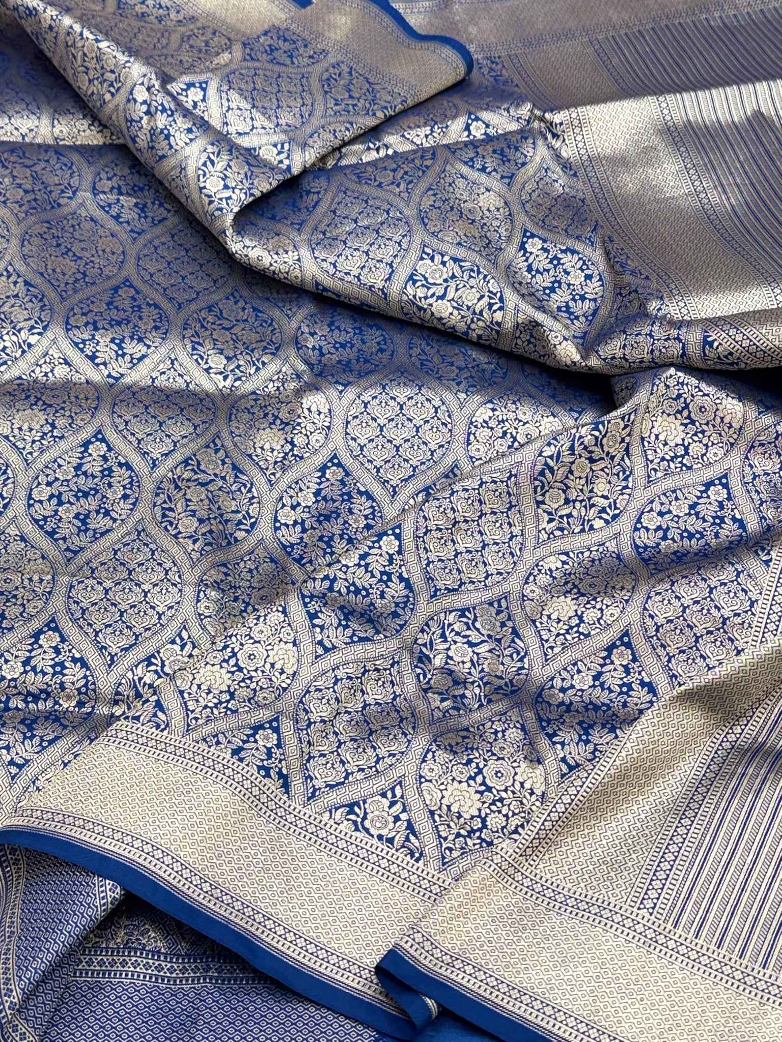 Magenta/Pink Pure Katan Silk Handwoven Banarasi Brocade Saree