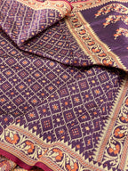 White Blended Silk Lightweight Cotton Saree