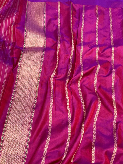 Lemon Yellow Exclusive Banarasi Contemporary Saree | Pure Katan Silk & Pure Mulberry Silk Handwoven Ektara Banarasi Saree
