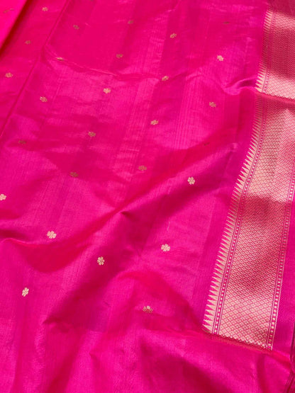 Beige Modern Banarasi Saree | Pure Kora Silk & Tissue Silk Handwoven | Kadhwa Technique | Authentic Banarasi Saree