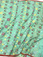 Light Sea Green Pure Muslin Cotton Jamdani Handloom Banarasi Dupatta
