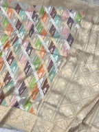 Black Pure Katan Silk Handwoven Banarasi Saree