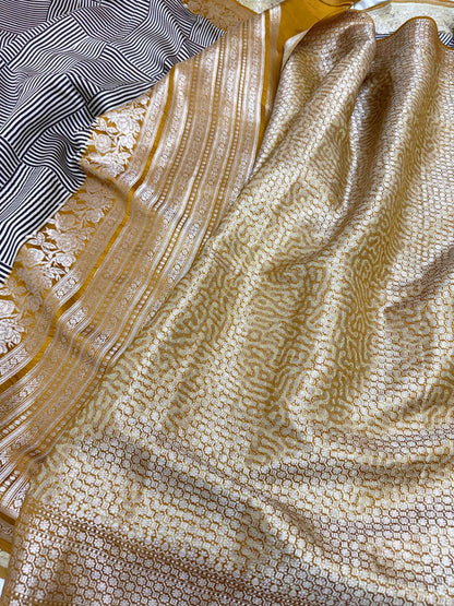 Purple Pure Chiniya Silk Contemporary Saree