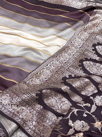 Sea Green  Pure Chiniya Silk Lightweight Contemporary Saree