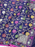 Green Pure Double Katan Silk Handloom Banarasi Saree |Ektara Weave|