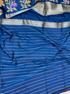 Mauve Pink 100% Pure Mulberry Katan Silk Handwoven Banarasi Saree