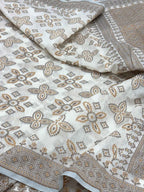 Red Blended Silk Lightweight Cotton Saree