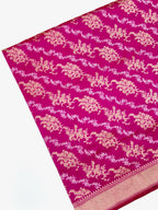 Pink Katan Silk Banarasi Handwoven Saree