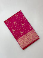 Pink Katan Silk Banarasi Handloom Saree